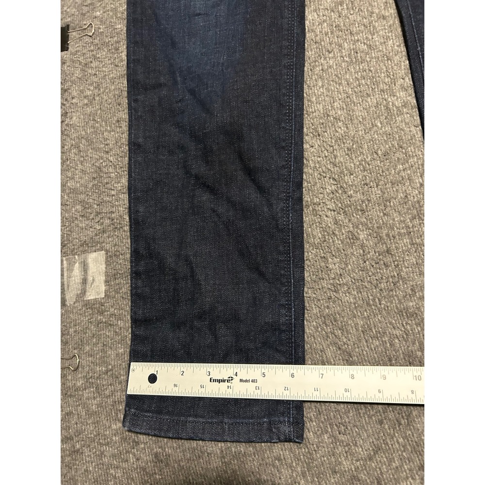 Mott and bow crosby jeans slim dark blue wash mens fit 32X30 casual - Picture 8 of 8